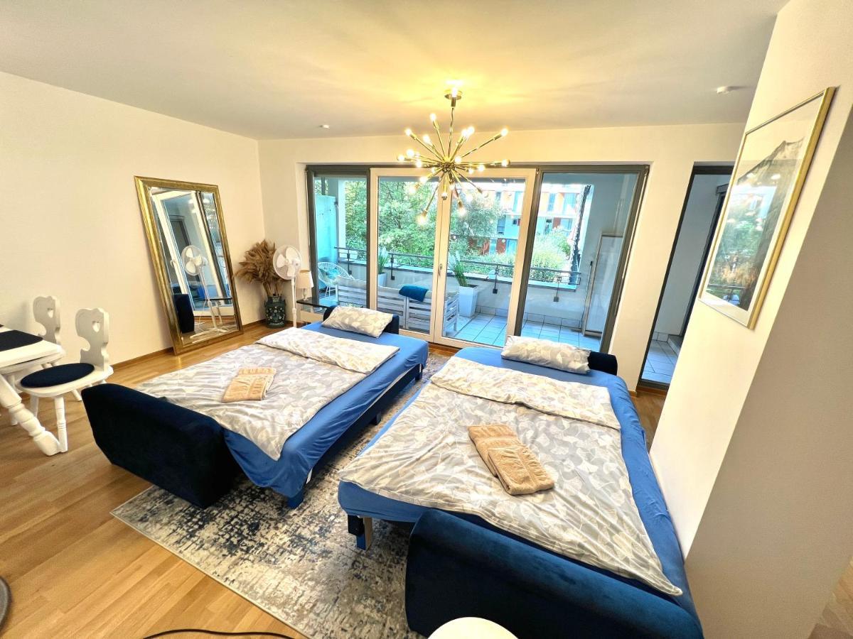 Zwei Zimmer Wohnung Im Stadtzentrum Mit Tiefgaragenplatz Munique Exterior foto